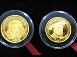 Набор золотых монет о-в Мэн 2003 г.  Золотой Век., фото №7
