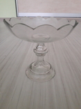 Стеклянная ваза для фруктов., фото №4