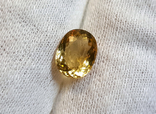 Натуральный желтый берилл гелиодор 1.9 ct, фото №4