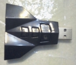 Внешняя USB 2.0 виртуальная 7.1 звуковая карта, фото №4