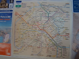 Map plan of Paris for tourists in 2006, photo number 8