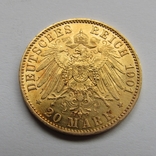 20 марок 1901 г. Пруссия, фото №5
