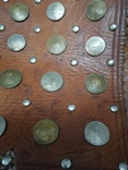 Сумка кожа с монетами ретро, фото №8
