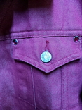 Denim Women's Stylish Jacket with Rhinestones Place Jeans, photo number 4