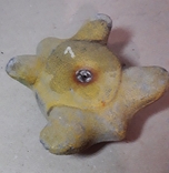 Черепаха СССР железная пищалка,старая резина, фото №3