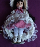 Лялька Мішель - 30 см. Голова, руки - фарфор., фото №8