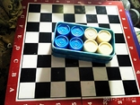 Доска для шахмат,нард,шашек с шашками., photo number 2