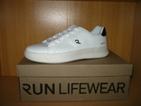 Мужские белые кроссовки run lifewear p.42 кеды новые., фото №2
