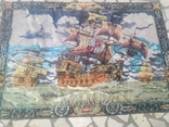 Гобелен Корабли Парусники на море большой 173 на 116 см, фото №4