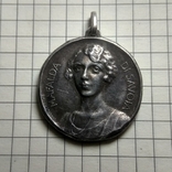 Медаль Mafalda di Savoia 1925 р., Італія, фото №2