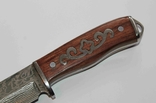 Охотничий нож Дамаск 21.5 cm, фото №4