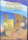 Сан Маріно/Сан Марино/San Marino 2004-2005 Brilliant Uncirculated 1,2,5,20,50 euro cent., фото №3