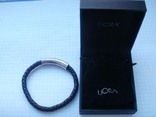 Мужской кожаный браслет Liora., фото №3