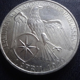 3 марки 1929 Германия Вальдек серебро (1.4.1), фото №3