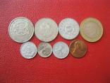 Набор монет Азии (8 шт), фото №3