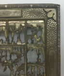 Посеребрёный оклад на икону "Двунадесятые Праздники", Середина 19 века, фото №7