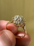 Кольцо с бриллиантами 0,65 карат, СССР, фото №4