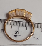 Перстень 17-18век (золото-камни), фото №6