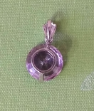 Кулон "Фиолетовый камень", фото №4