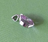 Кулон "Фиолетовый камень", фото №11