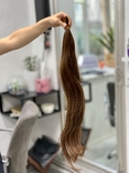 Волосы русые славянка 65 см+, 145 грамм, фото №3
