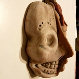 Глиняная маска .Коренного жителя Южной Америки + череп, photo number 4