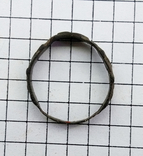 Перстень гравировка цифры 96 и орнамент, фото №10