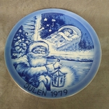 Настольная декоративна тарелка 1979 г, фото №3