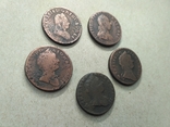Монеты крейцеры 5шт. (без резерва), фото №3
