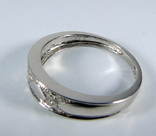 Золотое кольцо с бриллиантами, фото №8