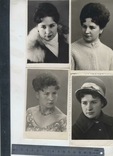 4шт фото девушки 1950-60е 2, фото №2