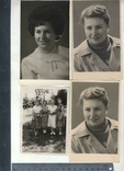 4шт фото девушки 1950-60е 4, фото №2