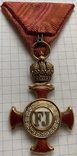 Орден Франца Йосифа, золото 750, клейма, вес 19,45 грамм, фото №2