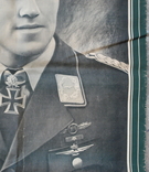Плакат NSDAP, 1944, Рейх, Major Muncheberg (Ас LF), 100x70 cm, фото №5