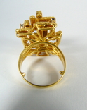 Золотое кольцо 750 проба, Италия, фото №10