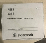 Регулятор скорости Systemair REE 1 SPEED CONTROL, фото №3