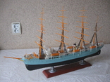 Модель 1/150 чотирьохмачтового барка Ніппон Мару, фото №2