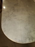 Вінтажний комплект столик і зеркало з мармуром і елементами бронзи арт. 0934, фото №5