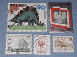 Почтовые марки Польши - 5 штук (2), фото №2