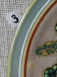 Тарелка настенная ЛКСФ № 3, диаметр 36 см, фото №4
