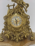 Часы бронза мрамор "Всадник на коне" арт. 0440, фото №7