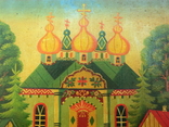 Картина Прихожани у церкви., фото №5