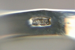 Кольцо перстень серебро 925 проба 1,92 грамма размер 17,5, фото №9