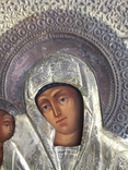 Икона Богородица Троеручица 35*29.5 см., фото №6