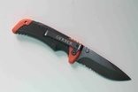 Туристический складной нож Gerber Bear Grylls Scout 18,5 см. с серрейтором, фото №6