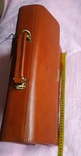 Кожаный портфель с магнитным замком, фото №8
