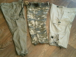 Pullbear ,Koyote ,Brooker - 3 в 1 фирменные штаны,.бриджи,шорты, photo number 3