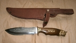 Новый охотничий нож "Рысь" (Ручная работа), фото №4
