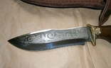 Новый охотничий нож "Рысь" (Ручная работа), фото №8