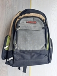 Крепкий мужской рюкзак (серый), фото №2